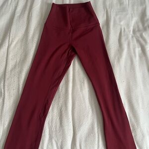 Lululemon Align Maroon Leggings